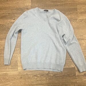 Men's Quince Cashmere Light Blue Sweaters (x2)